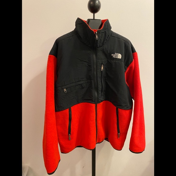 The North Face Jackets \u0026 Coats | Vintage The North Face Denali Fleece Jacket Red | Color: Black/Red | Size: XL | Robbieandsonali's Closet